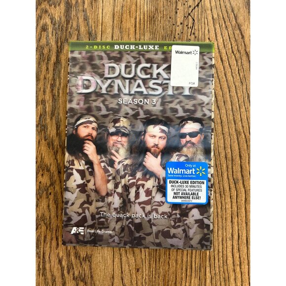 Duck Dynasty Season 3 Duck-Luxe Edition DVD Set Reality TV Show Comedy NEW - Picture 1 of 4